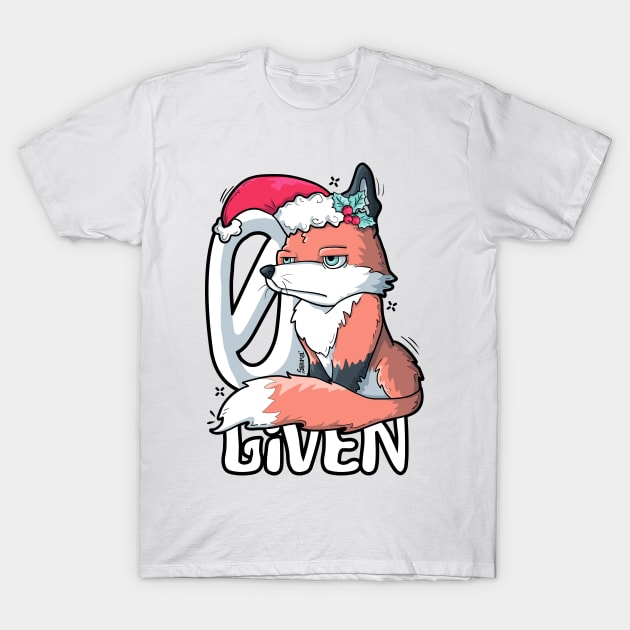 Zero Fox Given on Christmas T-Shirt by SPIRIMAL